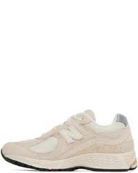 Baskets basses en daim beiges New Balance