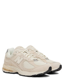 Baskets basses en daim beiges New Balance