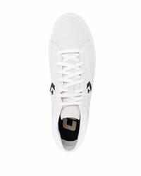 Baskets basses en daim beiges Converse