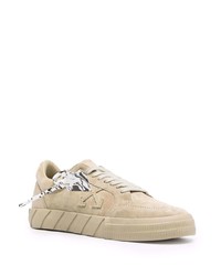 Baskets basses en daim beiges Off-White