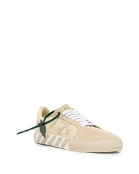 Baskets basses en daim beiges Off-White