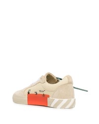 Baskets basses en daim beiges Off-White