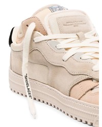 Baskets basses en daim beiges Off-White