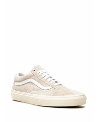 Baskets basses en daim beiges Vans