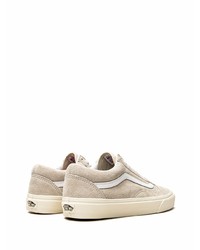 Baskets basses en daim beiges Vans