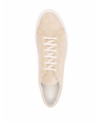 Baskets basses en daim beiges Common Projects