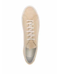 Baskets basses en daim beiges Common Projects