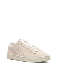 Baskets basses en daim beiges Puma