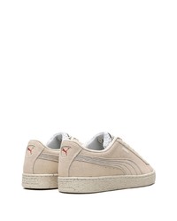 Baskets basses en daim beiges Puma