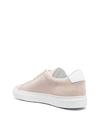 Baskets basses en daim beiges Common Projects