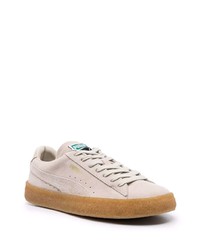 Baskets basses en daim beiges Puma