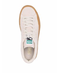 Baskets basses en daim beiges Puma