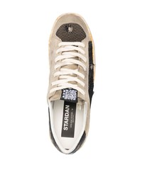 Baskets basses en daim beiges Golden Goose