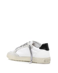 Baskets basses en daim blanches Off-White