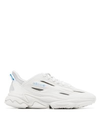 Baskets basses en daim blanches adidas