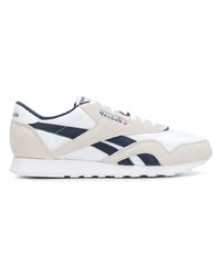 Baskets basses en daim blanches Reebok