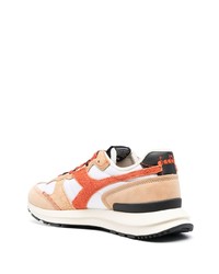 Baskets basses en daim blanches Diadora