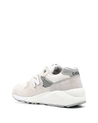 Baskets basses en daim blanches Comme des Garcons Homme