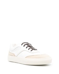 Baskets basses en daim blanches Tod's