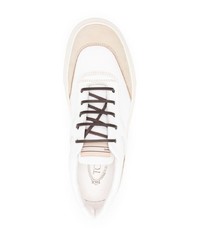 Baskets basses en daim blanches Tod's