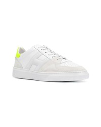 Baskets basses en daim blanches Hogan