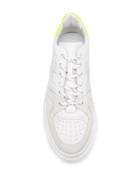 Baskets basses en daim blanches Hogan