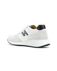 Baskets basses en daim blanches Hogan