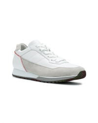 Baskets basses en daim blanches Hogan