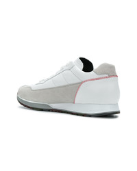 Baskets basses en daim blanches Hogan