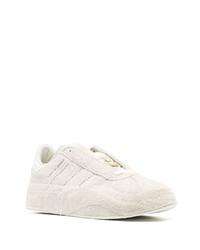 Baskets basses en daim blanches Y-3