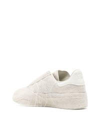 Baskets basses en daim blanches Y-3