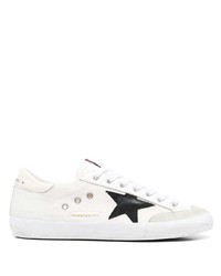 Baskets basses en daim blanches Golden Goose