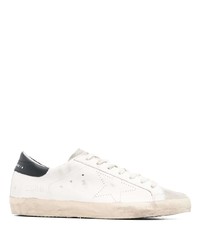 Baskets basses en daim blanches Golden Goose