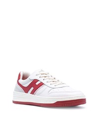 Baskets basses en daim blanches Hogan