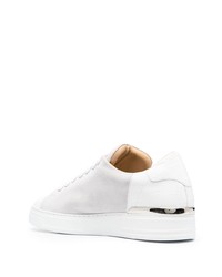 Baskets basses en daim blanches Philipp Plein