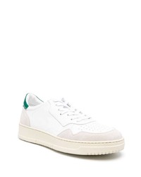 Baskets basses en daim blanches Scarosso