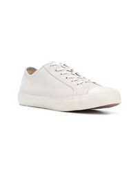 Baskets basses en daim blanches YMC