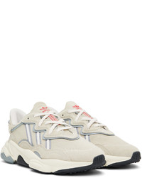 Baskets basses en daim blanches adidas Originals