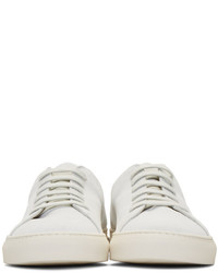 Baskets basses en daim blanches Common Projects