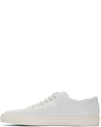 Baskets basses en daim blanches Common Projects