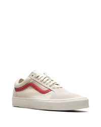 Baskets basses en daim blanches Vans