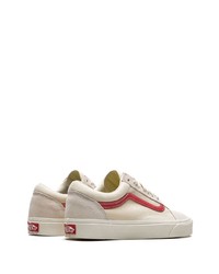 Baskets basses en daim blanches Vans