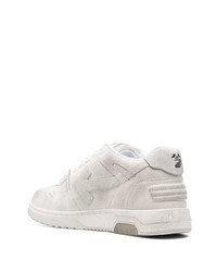 Baskets basses en daim blanches Off-White