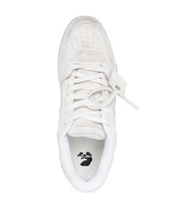 Baskets basses en daim blanches Off-White