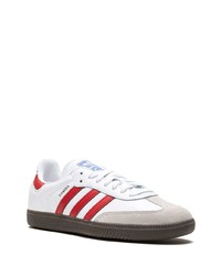 Baskets basses en daim blanches adidas