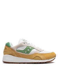 Baskets basses en daim blanches Saucony