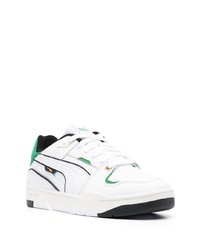 Baskets basses en daim blanches Puma