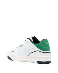 Baskets basses en daim blanches Puma