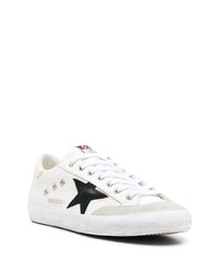 Baskets basses en daim blanches Golden Goose