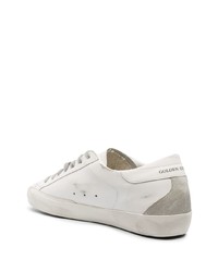 Baskets basses en daim blanches Golden Goose